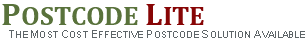 Postcode Lite Software providing Royal mail PAF data
